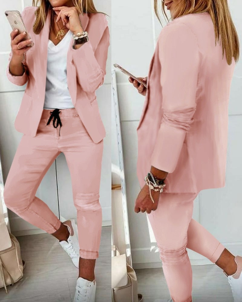 Valenzora - Blazer und Hose als Set