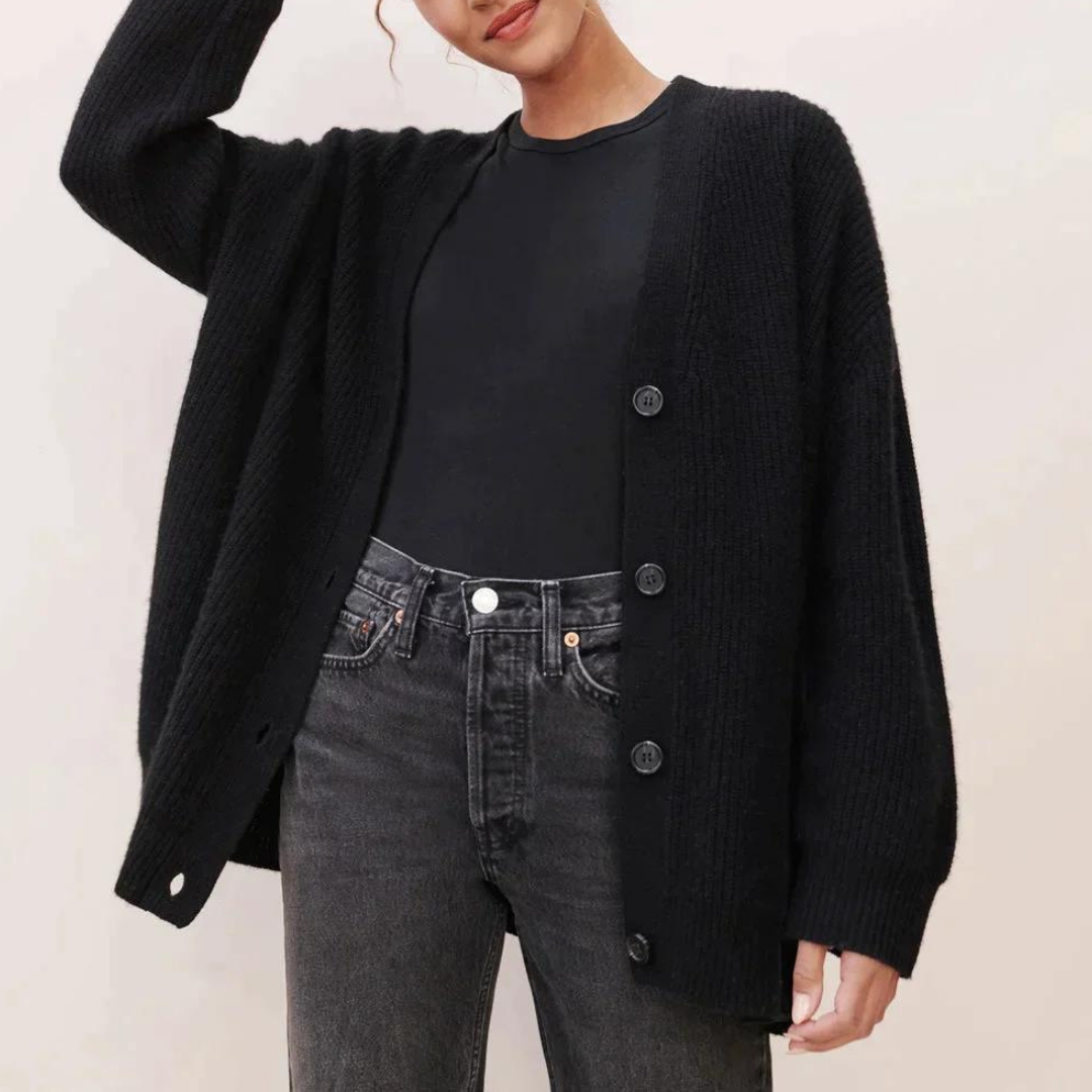 Valenzora Chic cashmere cardigan