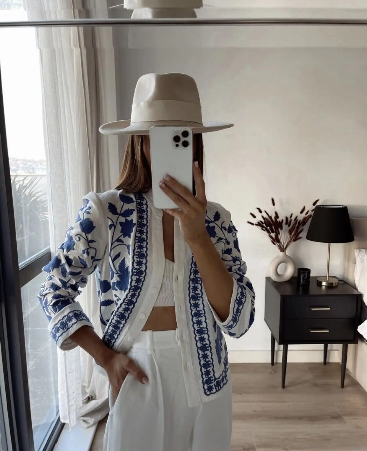 Valenzora - Floral cardigan