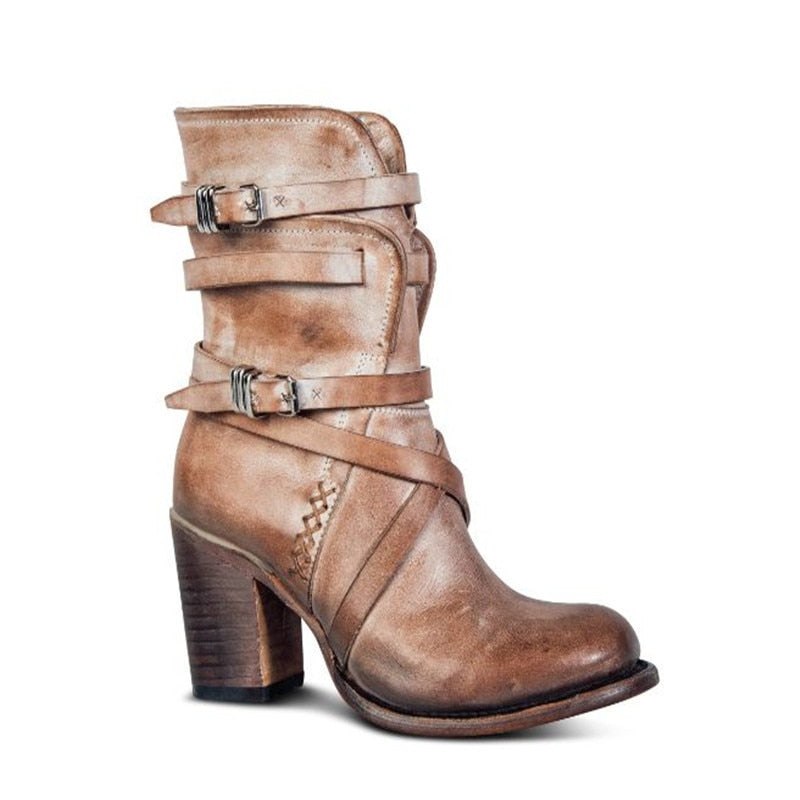 Valenzora - Women's Leather Boots