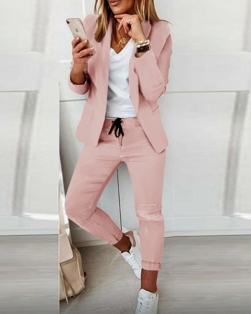 Valenzora - Blazer und Hose als Set