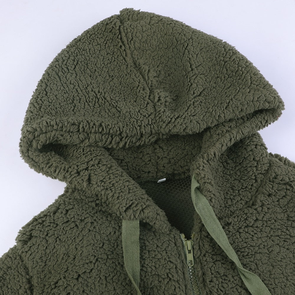 Valenzora | Weiche Kapuzenjacke für Damen
