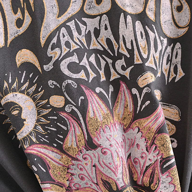 Valenzora | Crop-T-Shirt mit Knopfdetail