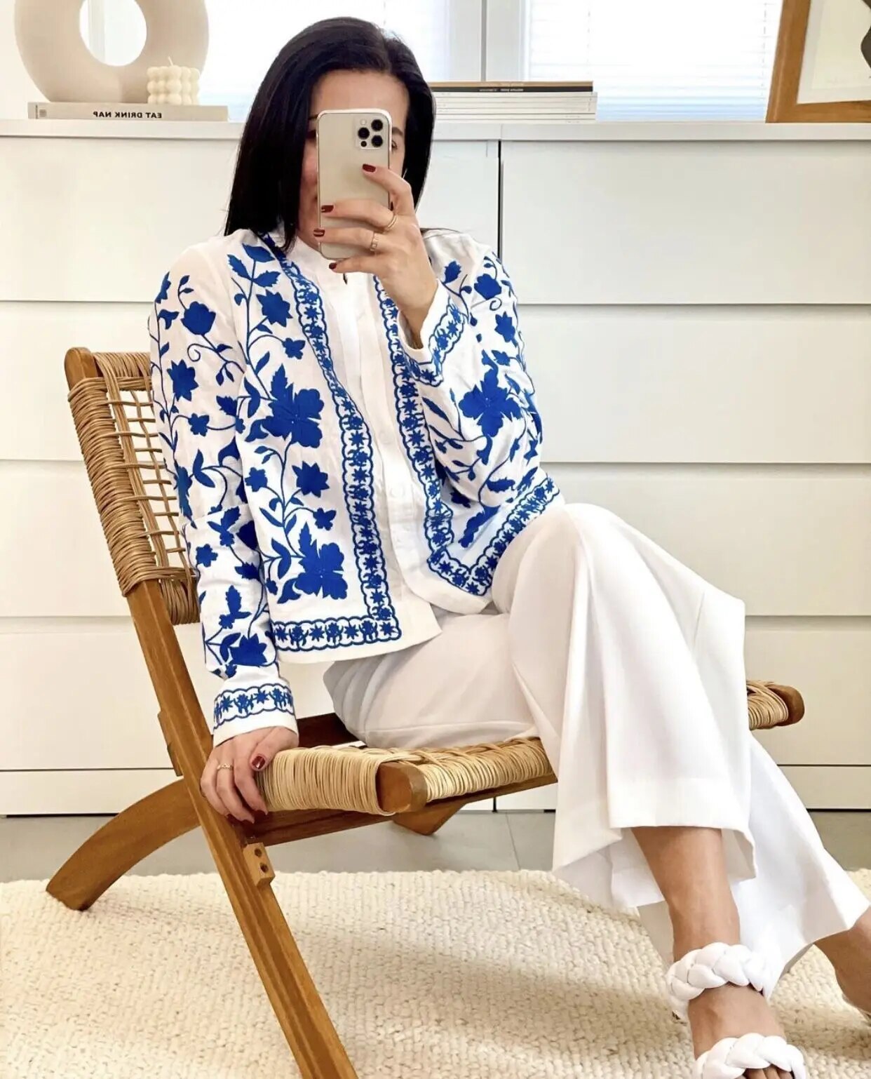 Valenzora - Floral cardigan