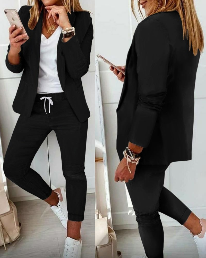 Valenzora - Blazer und Hose als Set