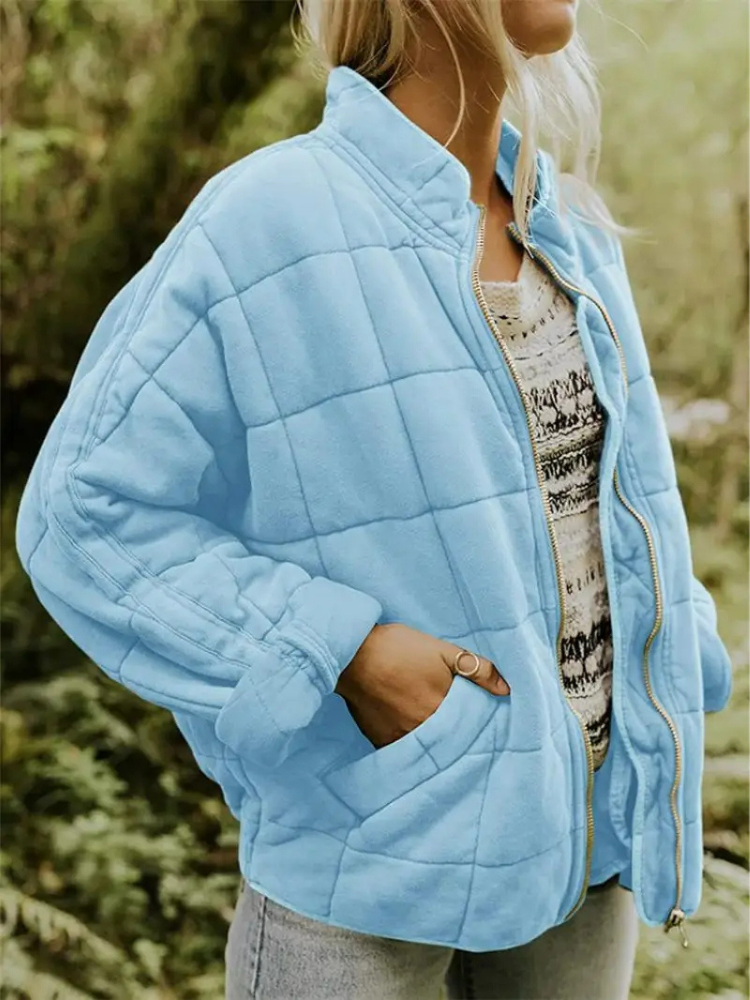 Valenzora | Übergangsjacke für große Größen Dicke Damenjacke