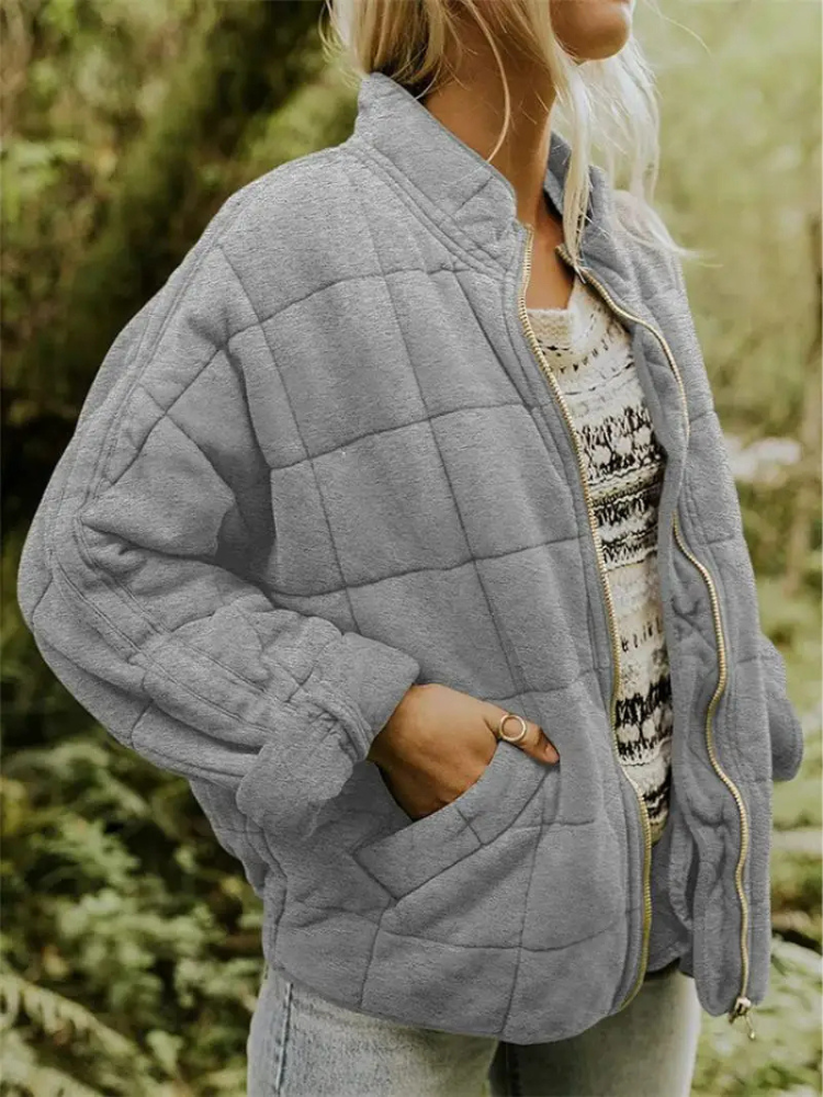 Valenzora Transitional Jacket | Oversized, thickened jacket for women