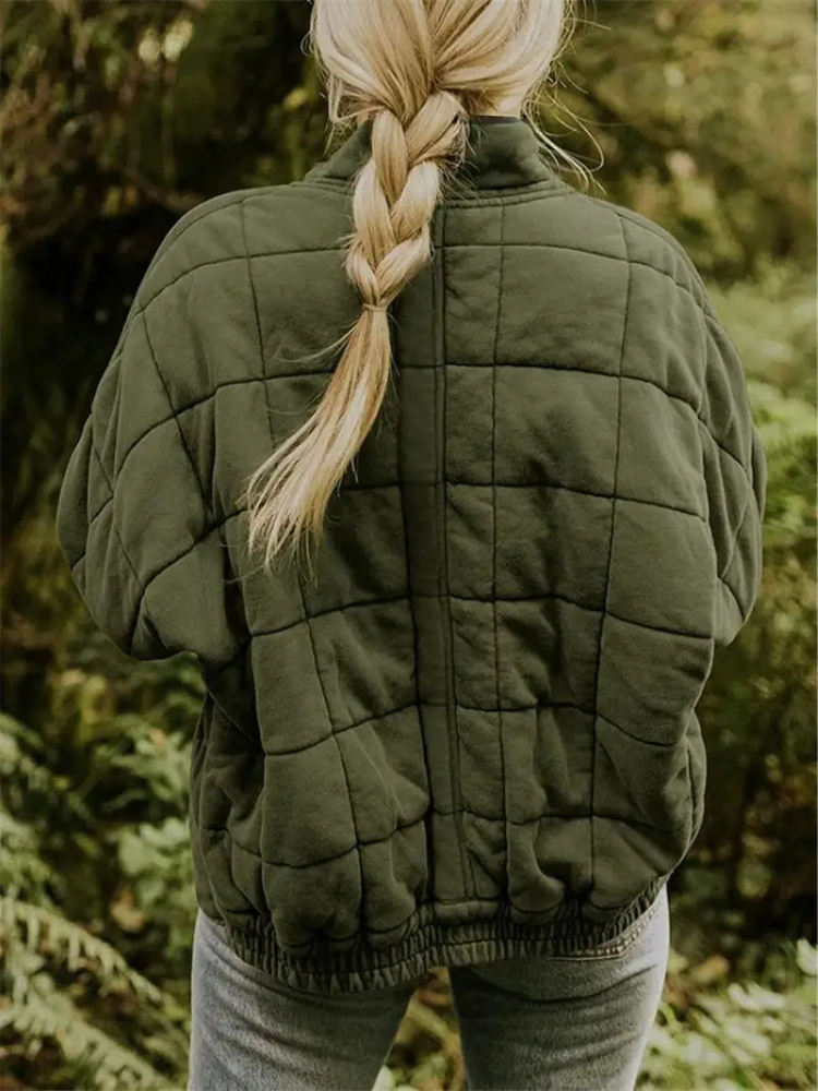 Valenzora Transitional Jacket | Oversized, thickened jacket for women