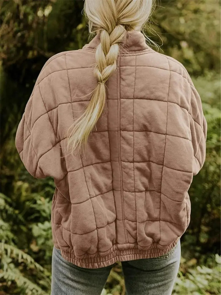 Valenzora Transitional Jacket | Oversized, thickened jacket for women