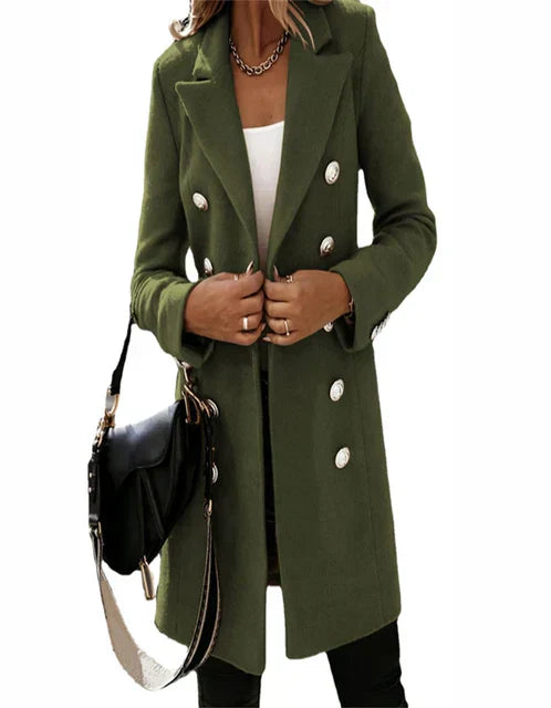 elegant and warm coat for women