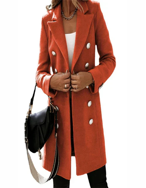 elegant and warm coat for women