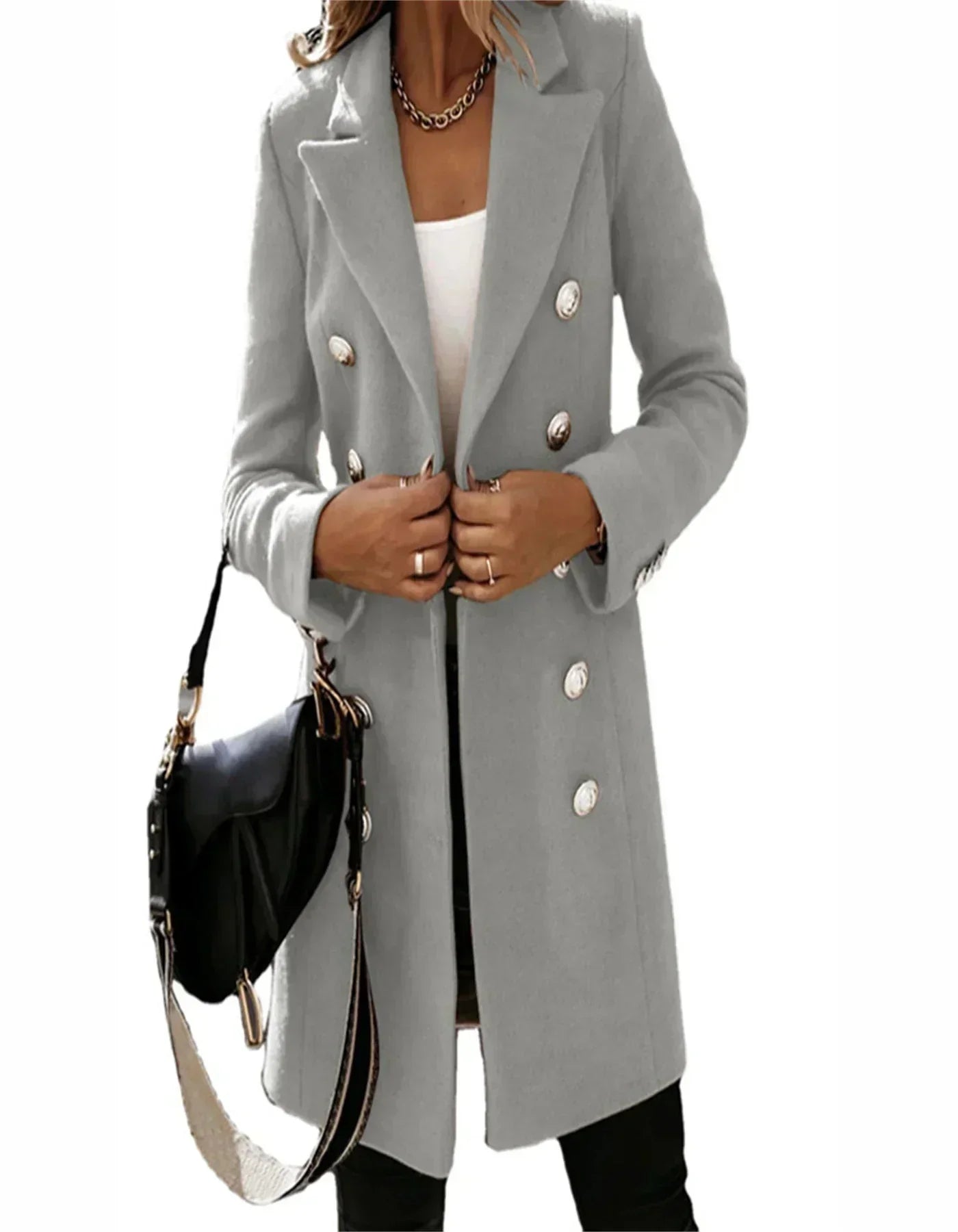 elegant and warm coat for women