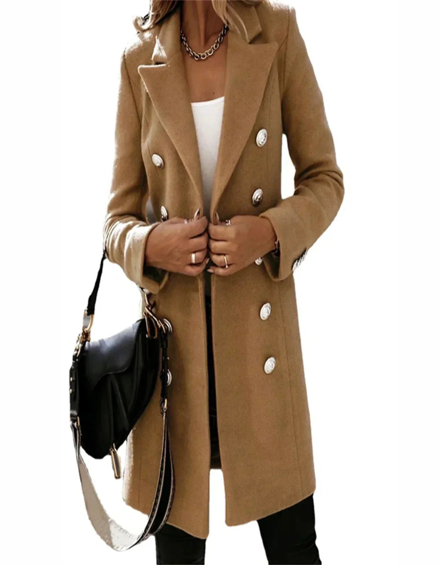 elegant and warm coat for women