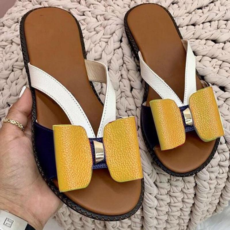Valenzora | Lässige Sommerschuhe für Damen mit Schmetterlingsknoten