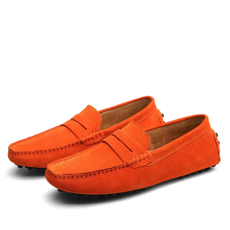 Valenzora | Timeless suede slippers in Italian style