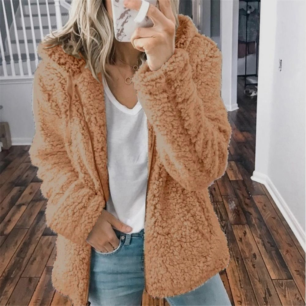 Valenzora | Soft hooded jacket for women