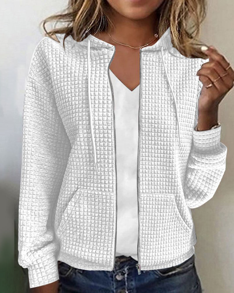 Valenzora | Casual long-sleeved shirt with practical pockets