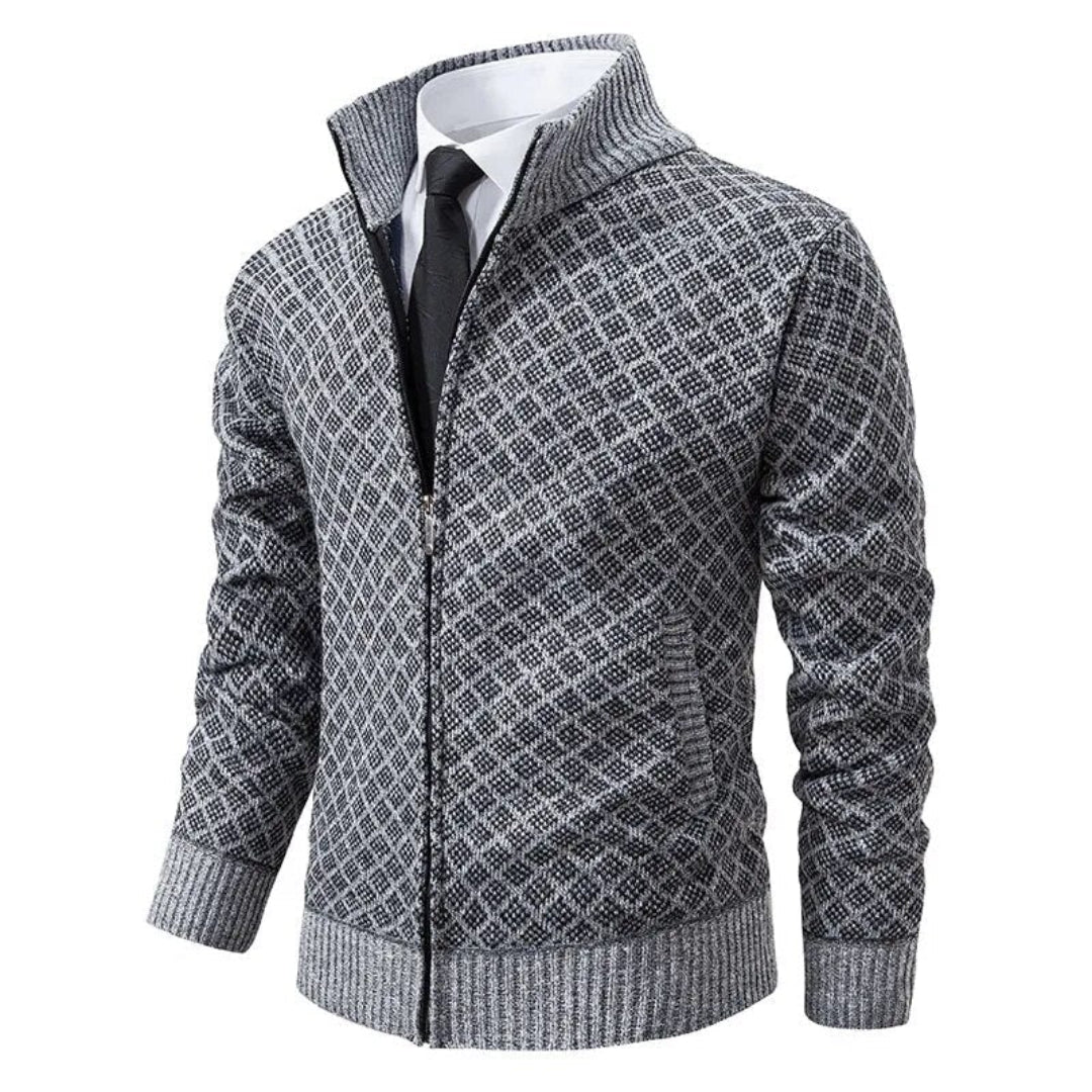 Gestrickter Jacquardpullover