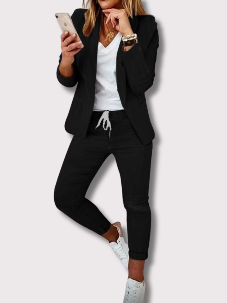 Valenzora | Elegantes Blazer-Set (BLAZER + HOSE)