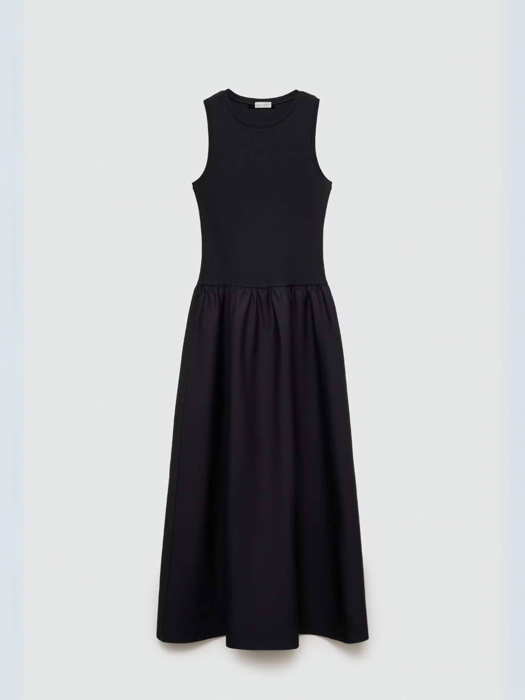Valenzora | Neck Casual Stitching Vest Dress