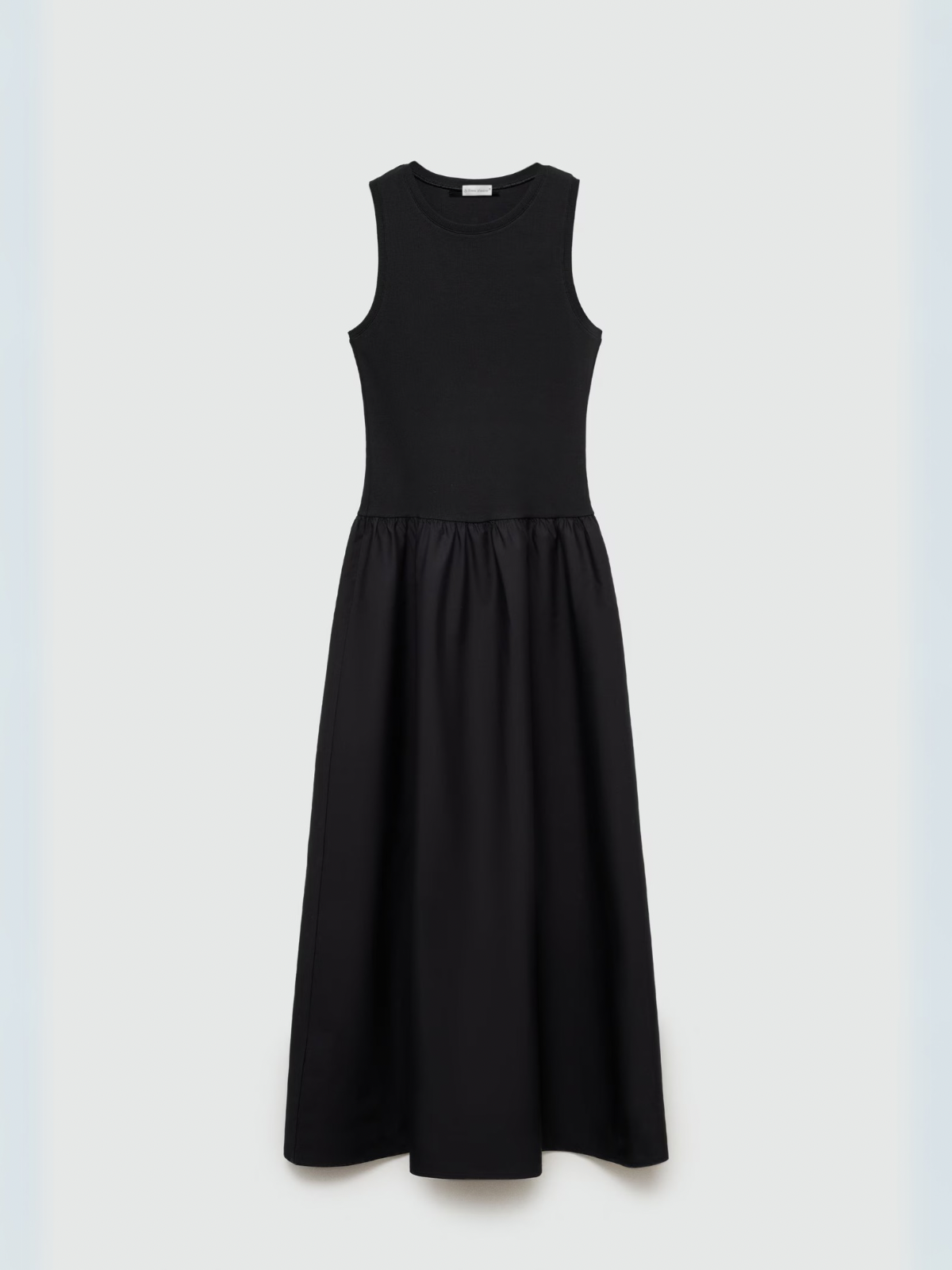 Valenzora | Neck Casual Stitching Vest Dress