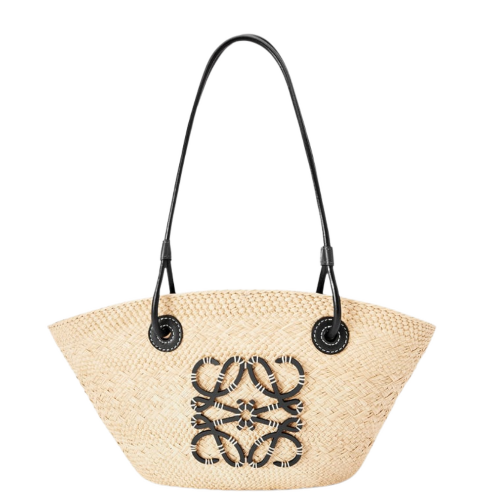 Valenzora | Straw bag with details