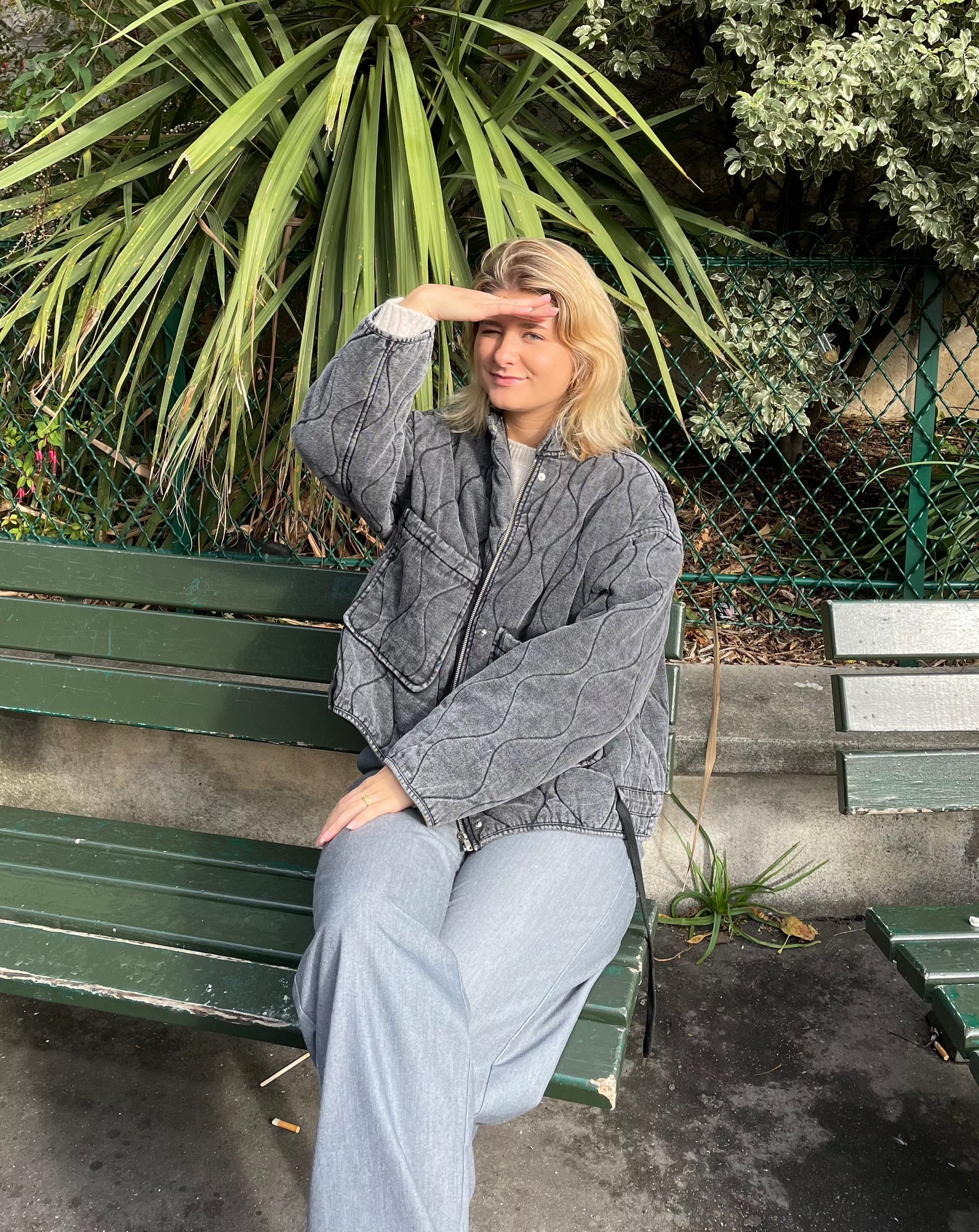 Valenzora | Must-Have Grey Jacket with Large Pockets