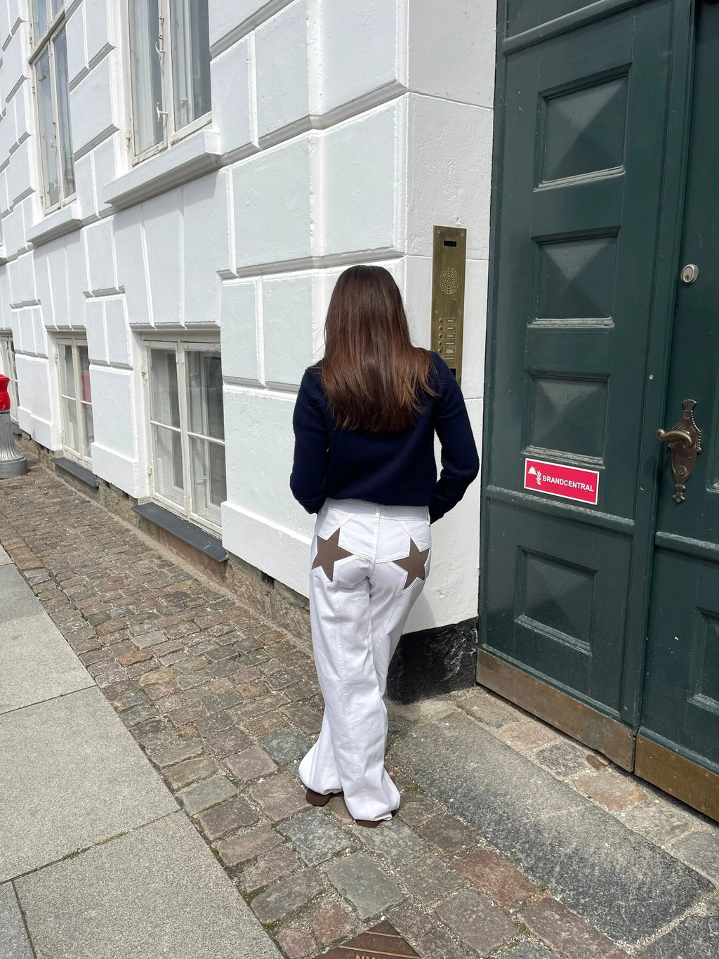 Valenzora | Loose Fit Jeans mit Sternen