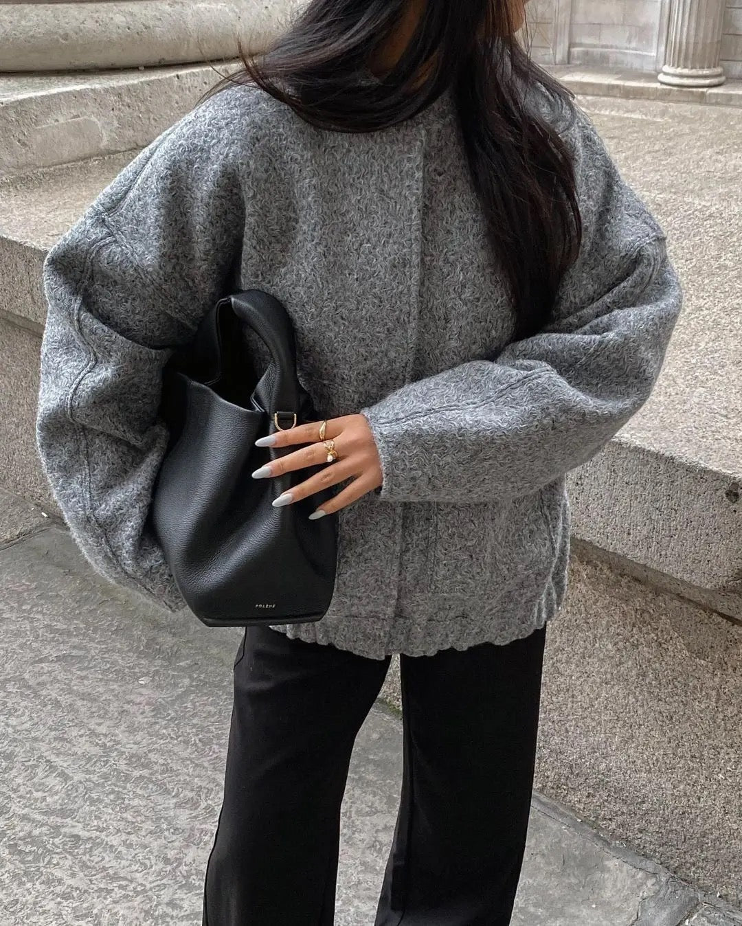 Valenzora | Oversized luxury bomber jacket for women, best-selling autumn jacket 2023