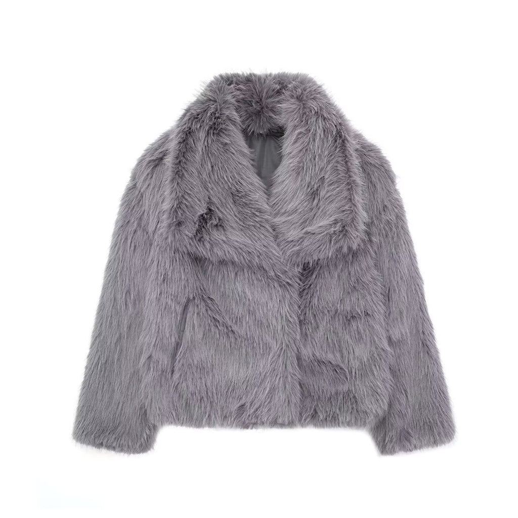 Valenzora | Flauschige Pelzjacke für den Winter