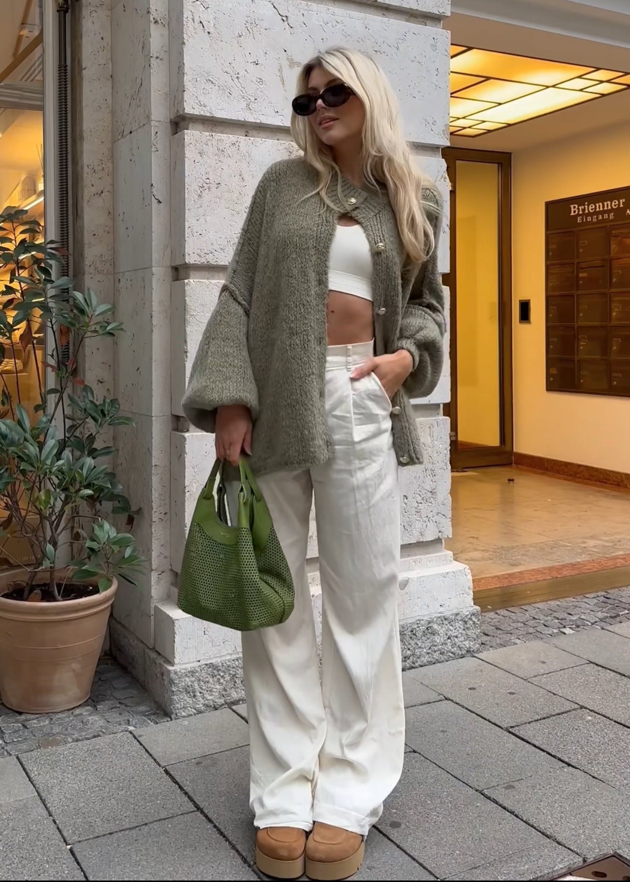 Valenzora | Oversized Cardigan für Damen