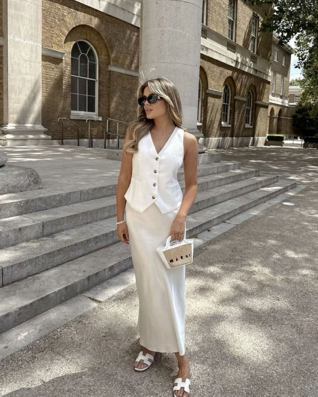 Valenzora | Satin Maxi Skirt for Women