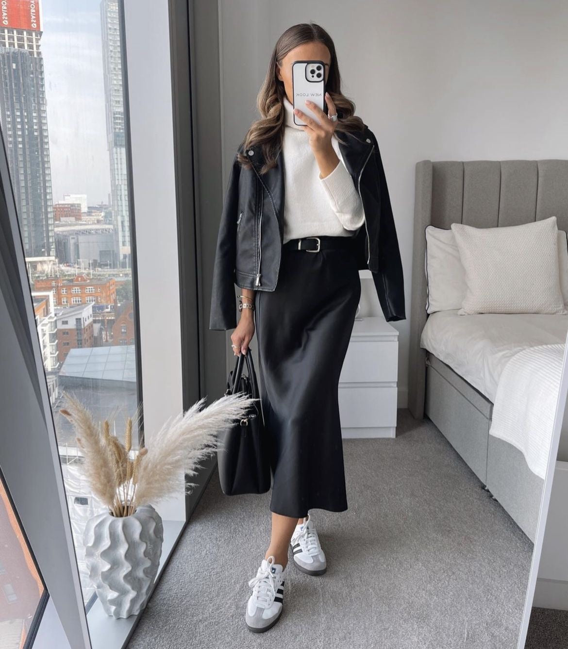 Valenzora | Satin Maxi Skirt for Women
