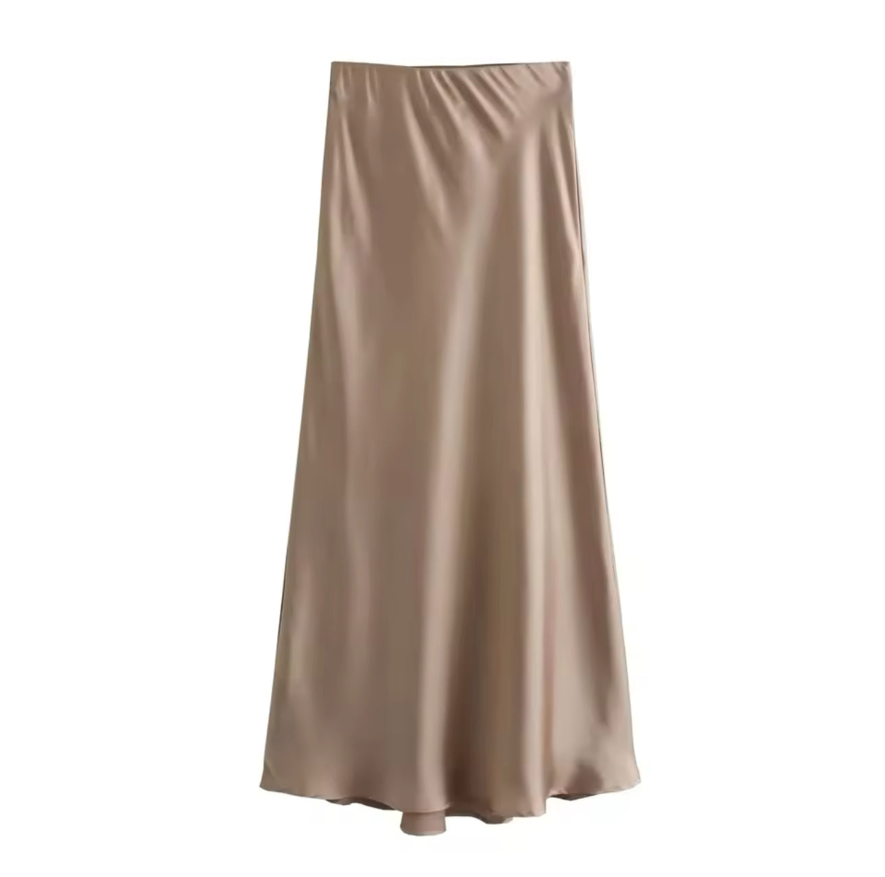 Valenzora | Satin Maxi Skirt for Women