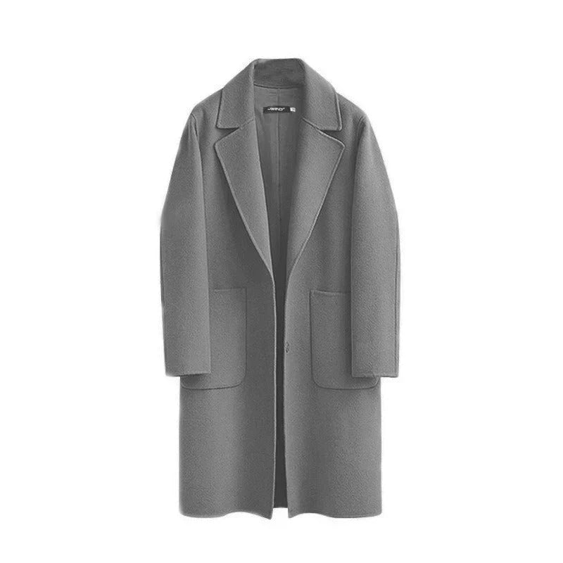 Valenzora | Thick long wool coat