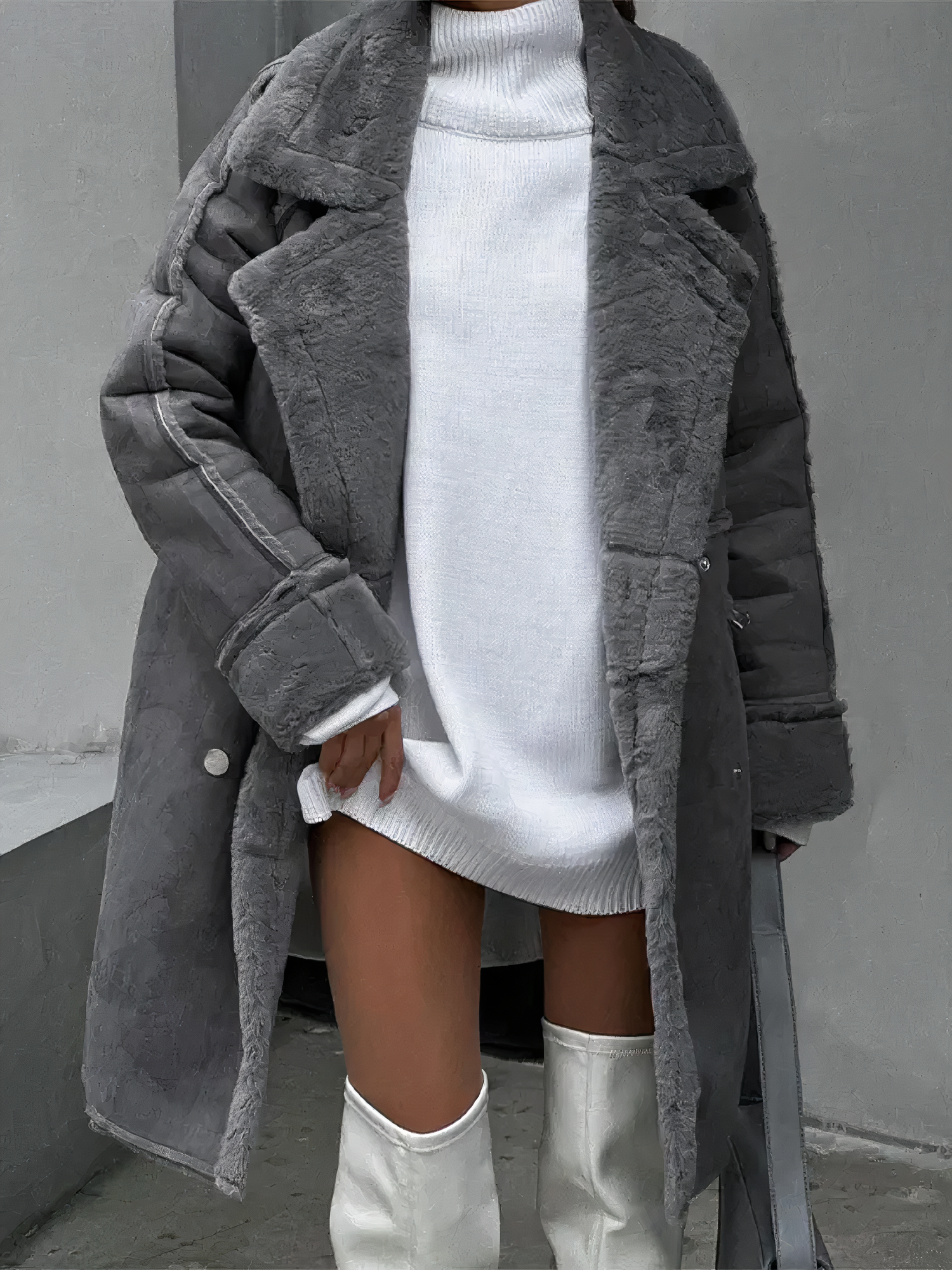 Simple and stylish winter coat