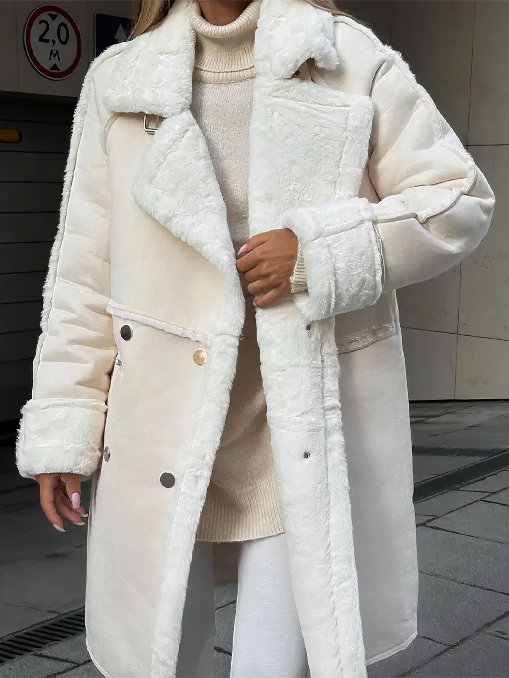 Simple and stylish winter coat