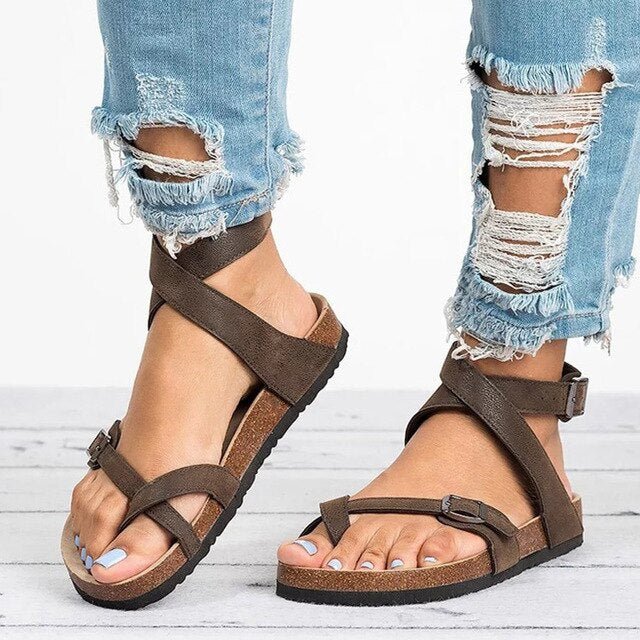 Valenzora | Tekonahka Shift Sandals