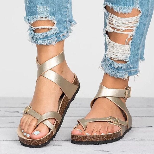 Valenzora | Tekonahka Shift Sandals