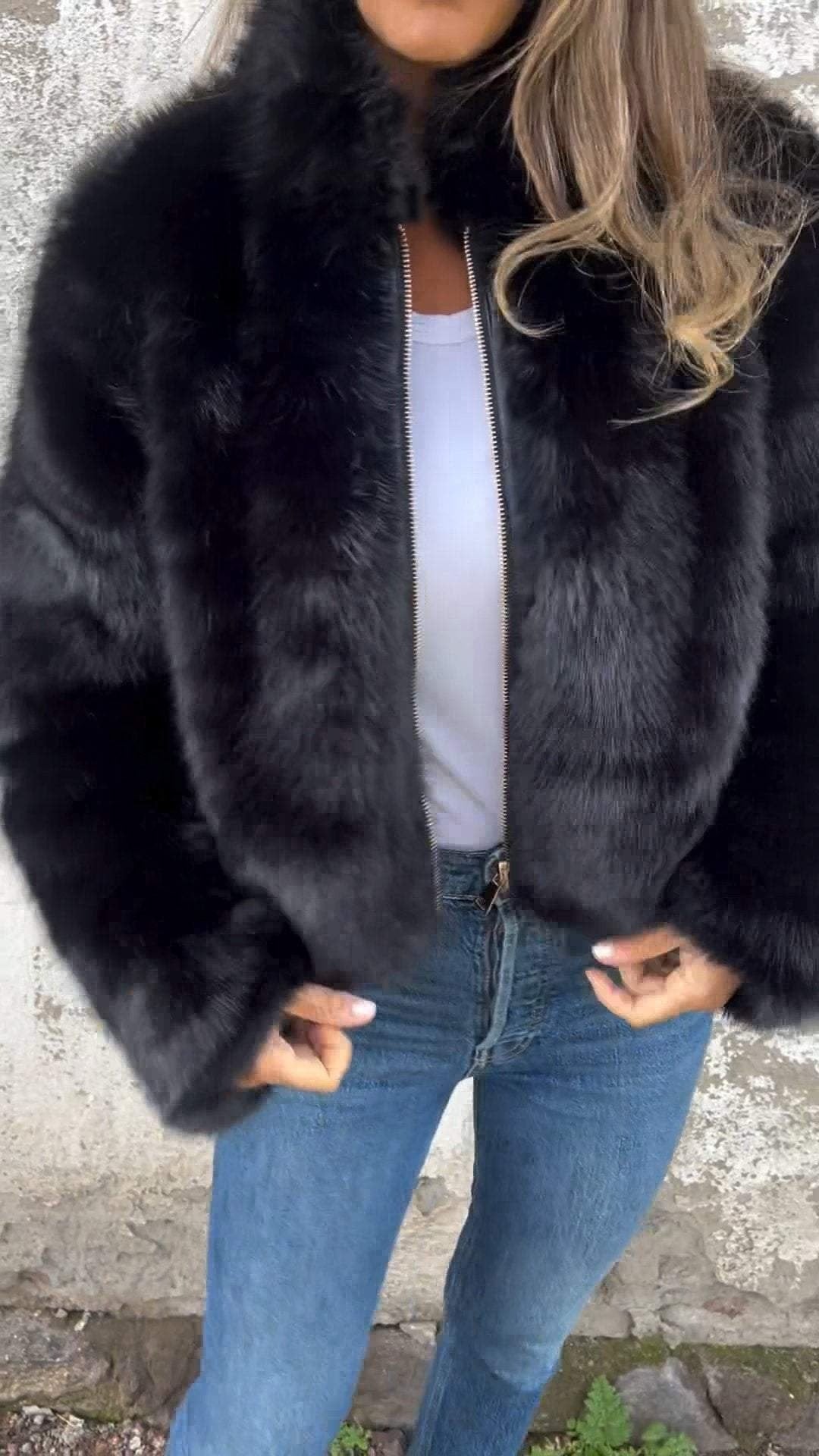 Valenzora | Luxuriöse Pelzjacke für Damen