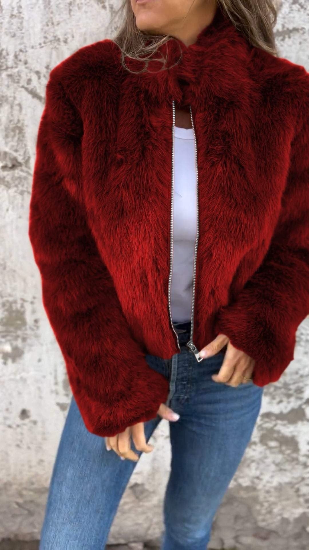 Valenzora | Luxuriöse Pelzjacke für Damen