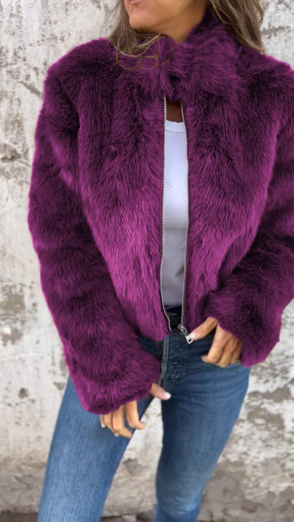 Valenzora | Luxury fur jacket for women