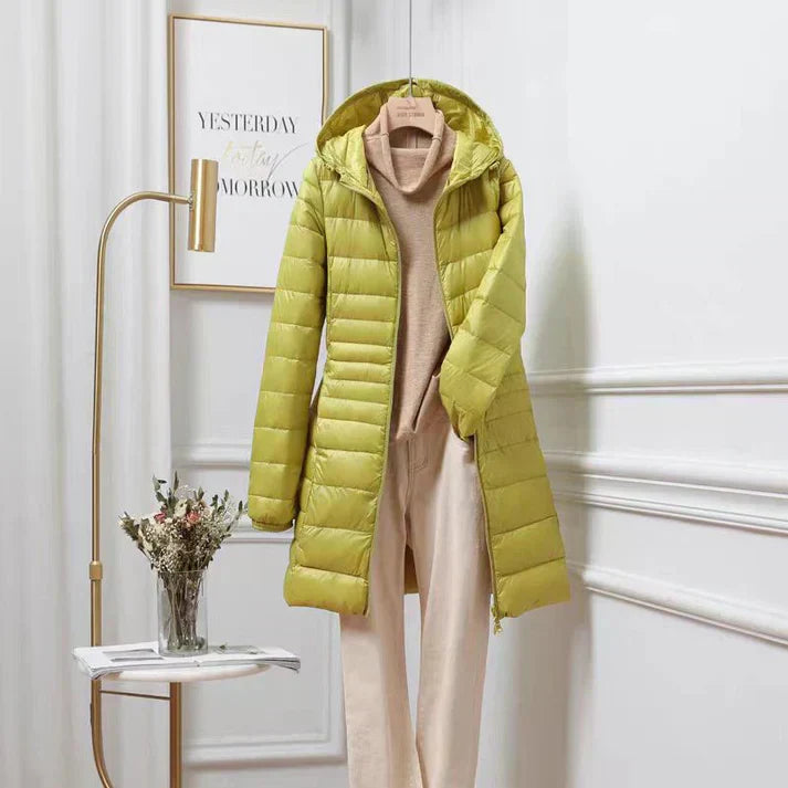 Valenzora | Ultralight down jacket for autumn