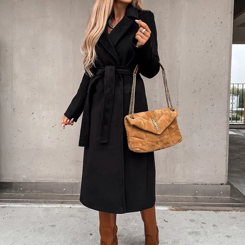 Valenzora Coat | Elegant long coat for women