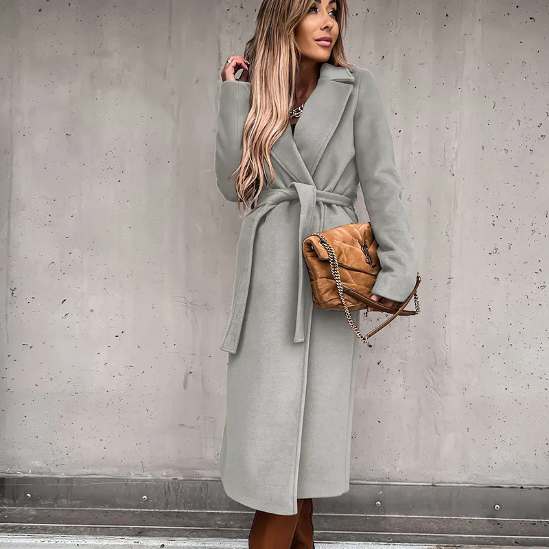 Valenzora Coat | Elegant long coat for women