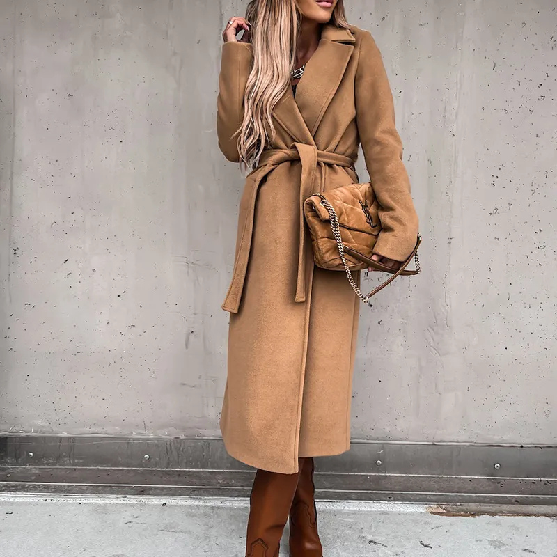 Valenzora Coat | Elegant long coat for women