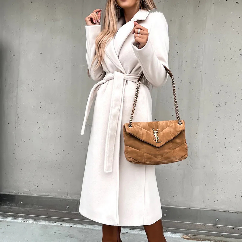 Valenzora Coat | Elegant long coat for women