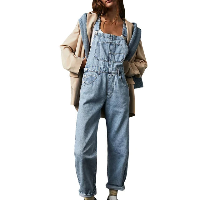 Valenzora | Stylischer Denim-Jumpsuit mit Relaxed Fit