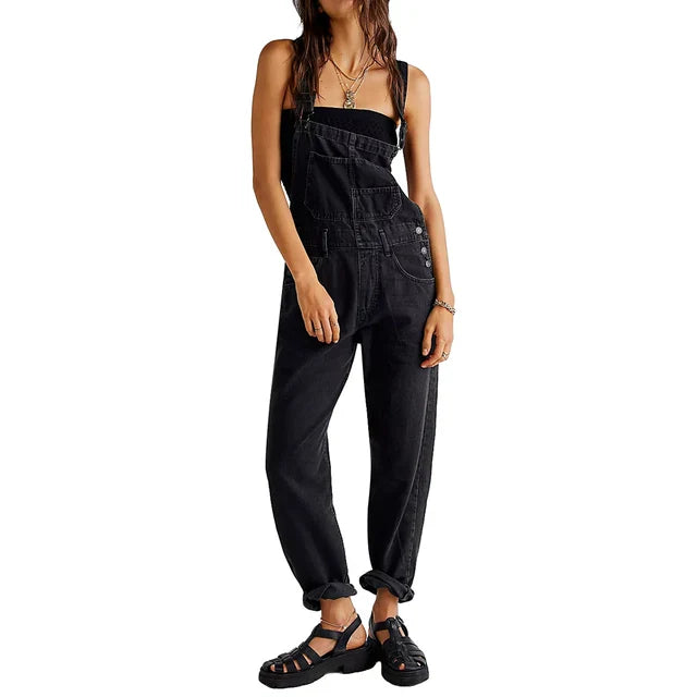 Valenzora | Stylischer Denim-Jumpsuit mit Relaxed Fit