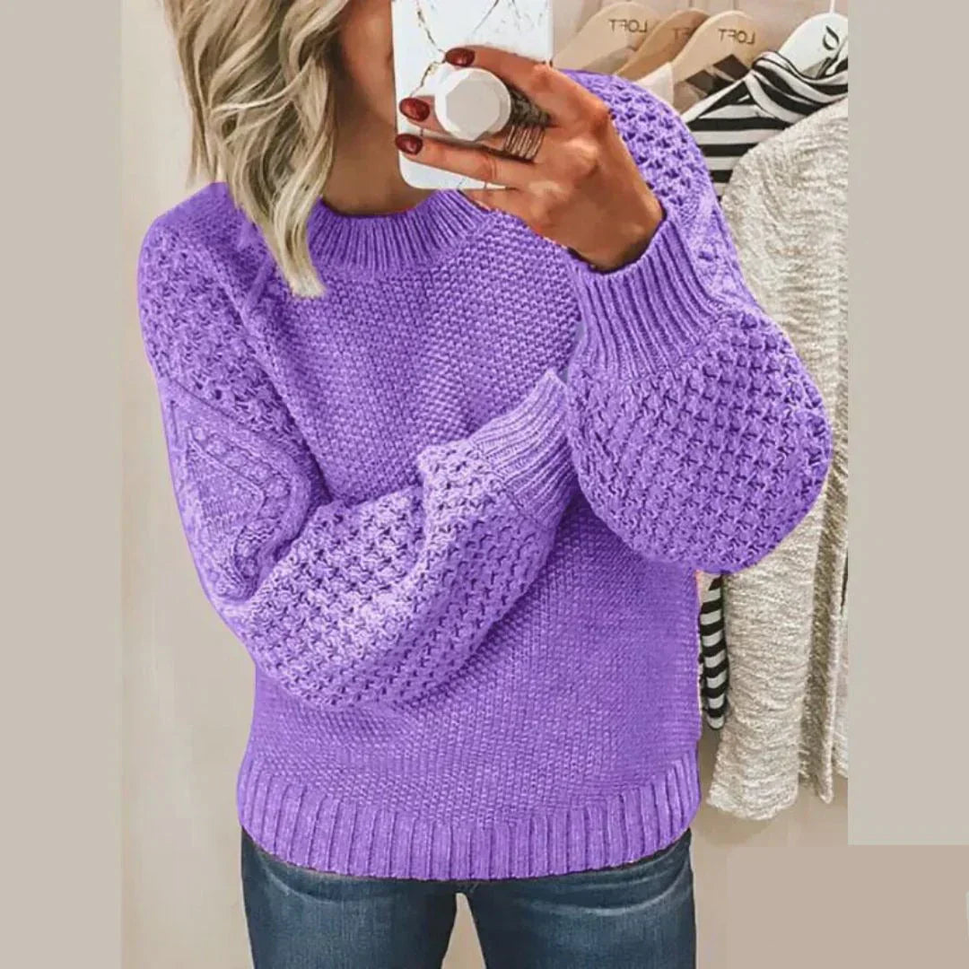 Valenzora | Klassischer Wollpullover